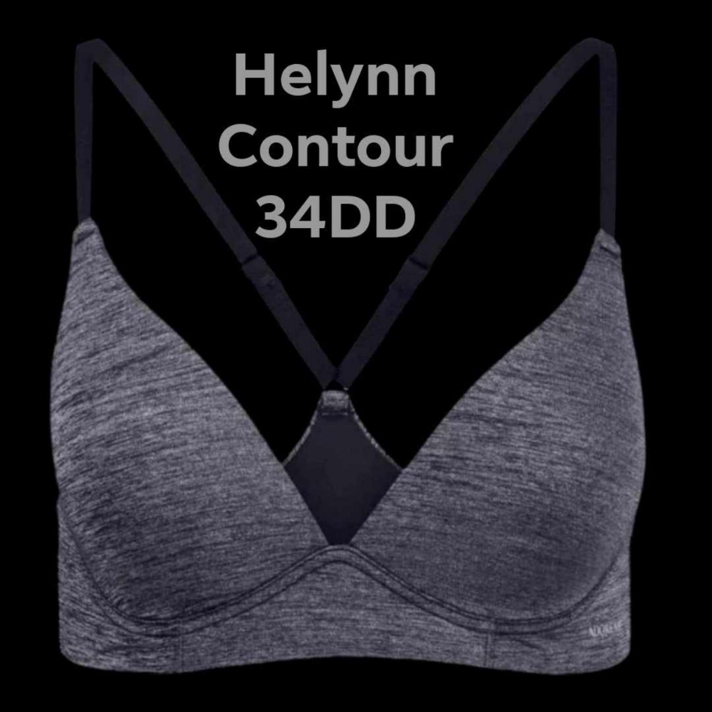 Adore Me Bra Helynn Contour Racerback Plunge Bra 34DD